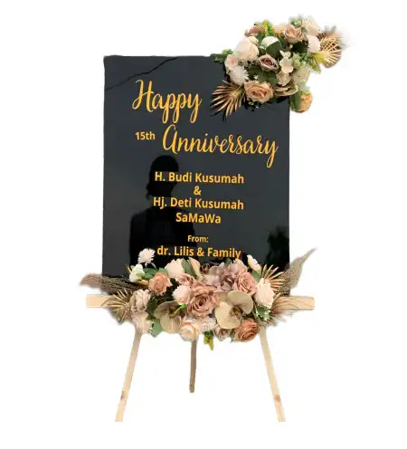 Papan Bunga Akrilik Cidikit